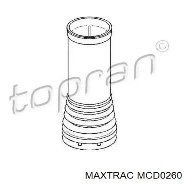 Стойка амортизатора передняя Maxtrac MCD0260 ціна, від 51.82 USD
