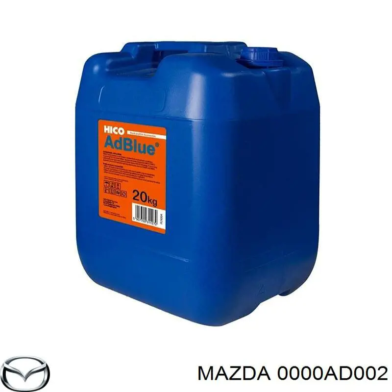 0000AD002 Mazda Засіб для нейтралізації відпрацьованих газів, сечовина