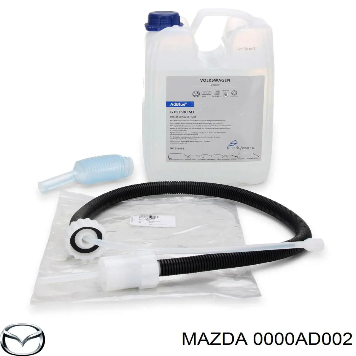 0000AD002 Mazda Засіб для нейтралізації відпрацьованих газів, сечовина