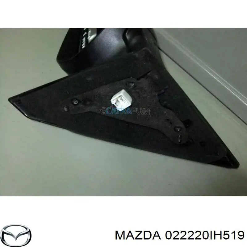 Праве бічне дзеркало Mazda 022220IH519 ціна, від 60.15 USD