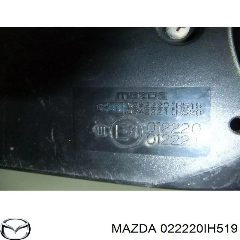 Купити 022220IH519 Mazda Дзеркало праве