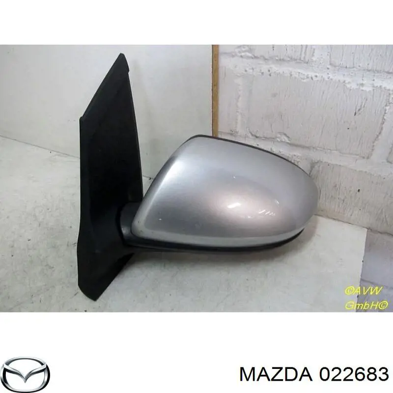 Ліве бокове дзеркало BBP36918ZE Mazda
