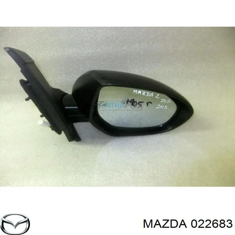 BBP36918ZE Mazda Дзеркало заднього виду, ліве