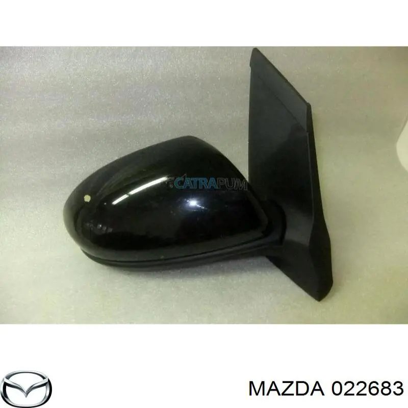 Ліве бічне дзеркало Mazda BBP36918ZE ціна, від 9023.82 USD