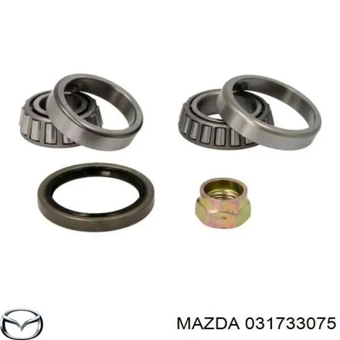 Підшипник маточини задньої, зовнішній 031733075 Mazda