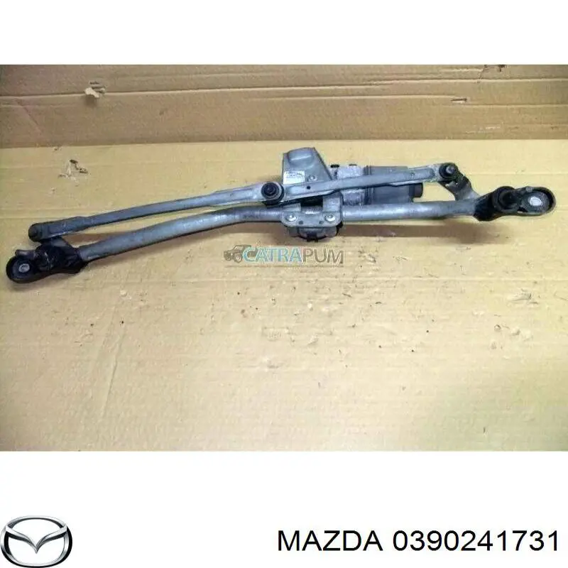 Двигун склоочисника лобового скла (трапеції) Ford 4M5117508AB