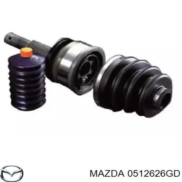 Вал приводу піввісь, проміжний NIPPON MOTORS MZ59030 ціна, від 36.96 USD