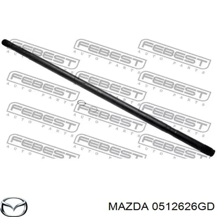 Купити MZ59030 NIPPON MOTORS Приводний вал проміжний