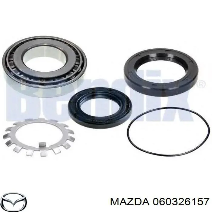 Сальник задньої маточини 060326157 Mazda