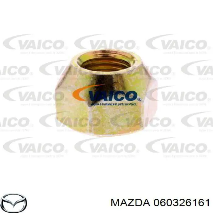 Гайка кріплення колеса Mazda 060326161 ціна, від 1.39 USD