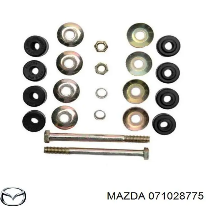 Втулка стійки переднього стабілізатора Mazda 071028775 ціна, від 0.79 USD
