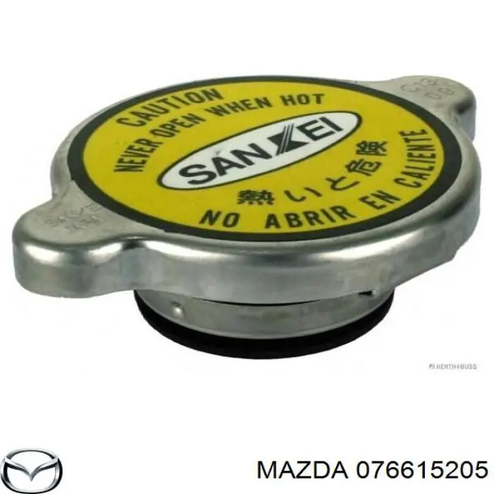 Кришка/пробка радіатора 076615205 Mazda