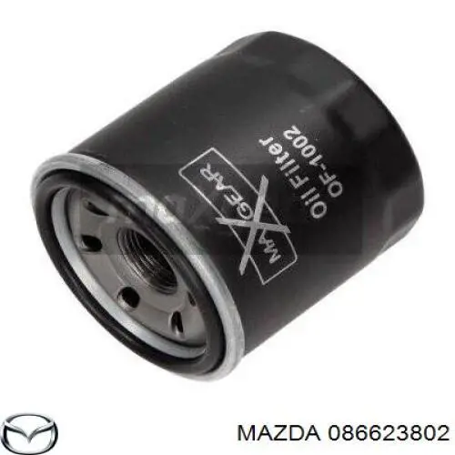 Масляний фільтр двигуна Mazda 086623802 ціна, від 6.19 USD