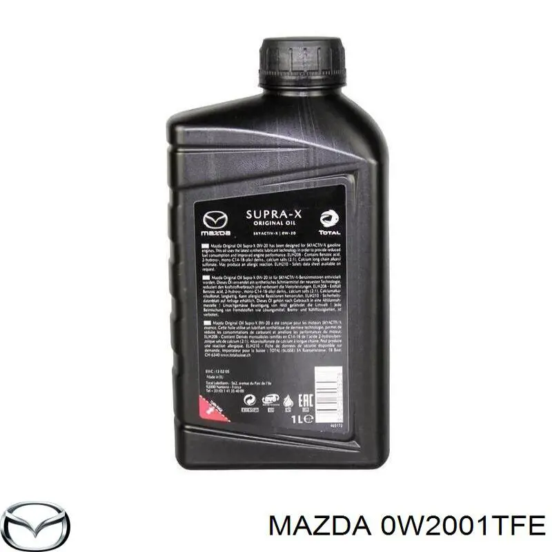 0W2001TFE Mazda Масло двигуна