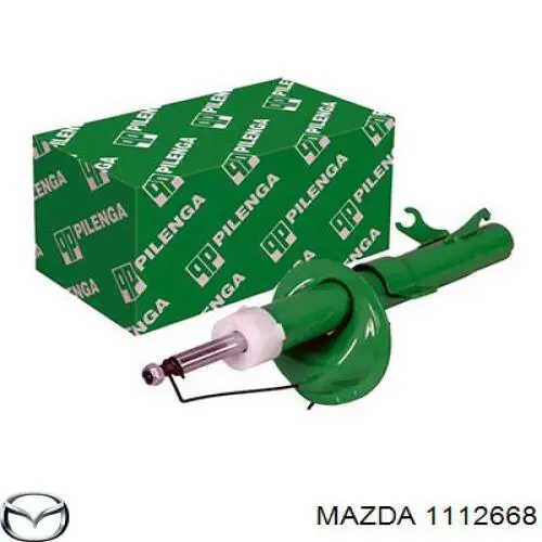 Амортизатор передній, правий Mazda 1112668 ціна, від 43.05 USD