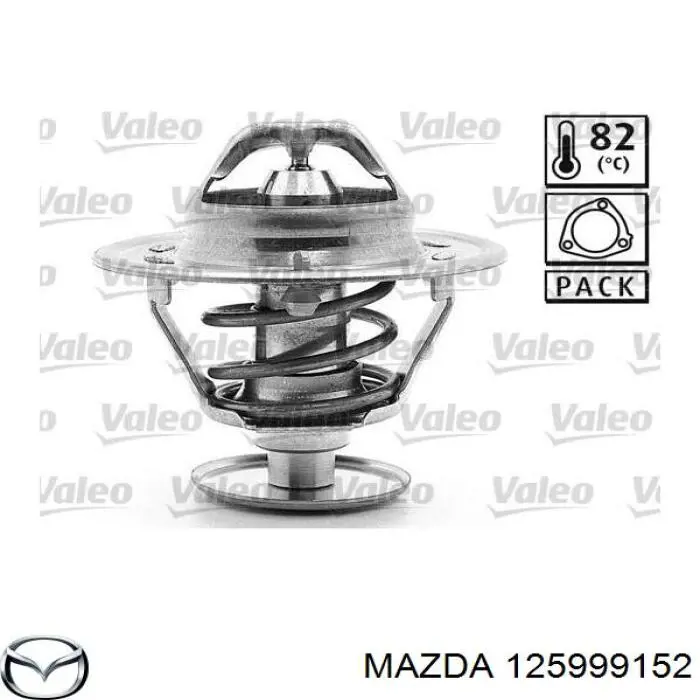 Термостат 125999152 Mazda