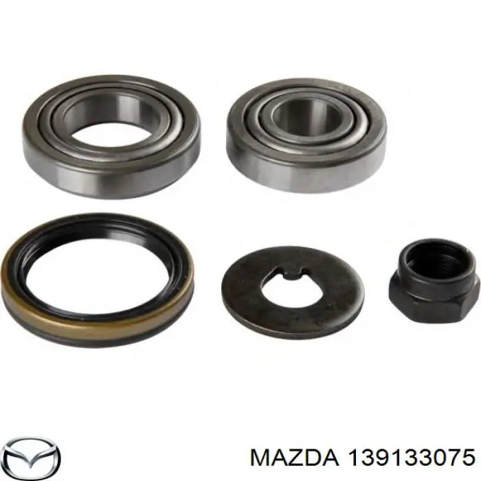 Комплект підшипник маточини передньої NTN 4T32204 ціна, від 8.44 USD