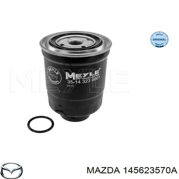 Фільтр тонкого очищення палива Mazda 145623570A ціна, від 8.62 USD