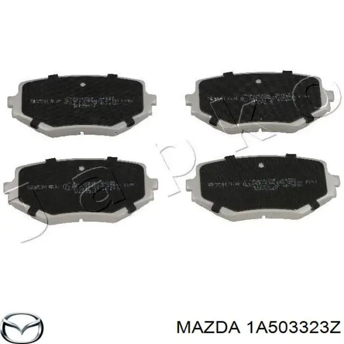 Колодки гальмівні передні, дискові 1A503323Z Mazda