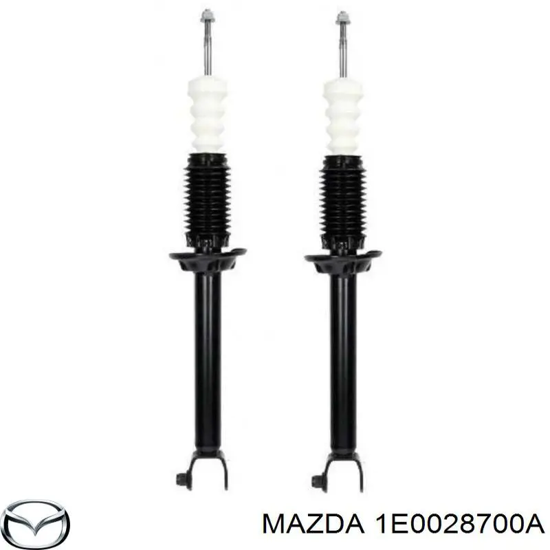 1E0028700A Mazda амортизатор задній
