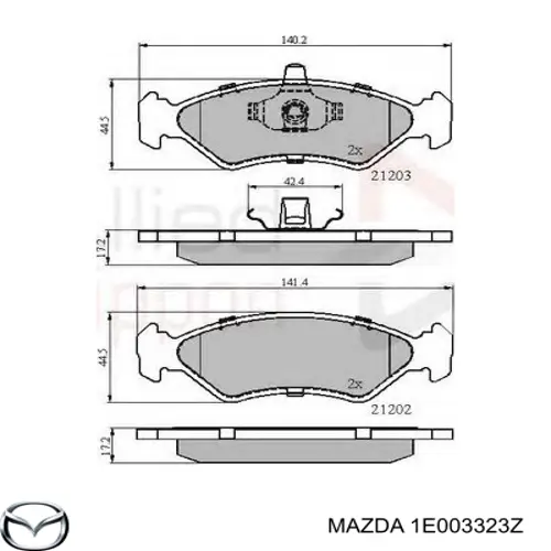  1E003323Z Mazda