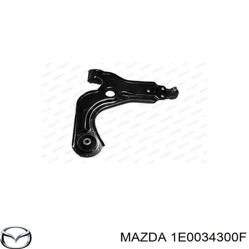 1E0034300F Mazda важіль передньої підвіски нижній, правий