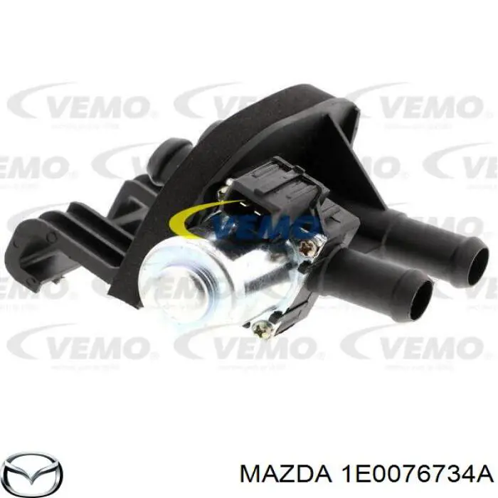 Кран пічки 1E0076734A Mazda