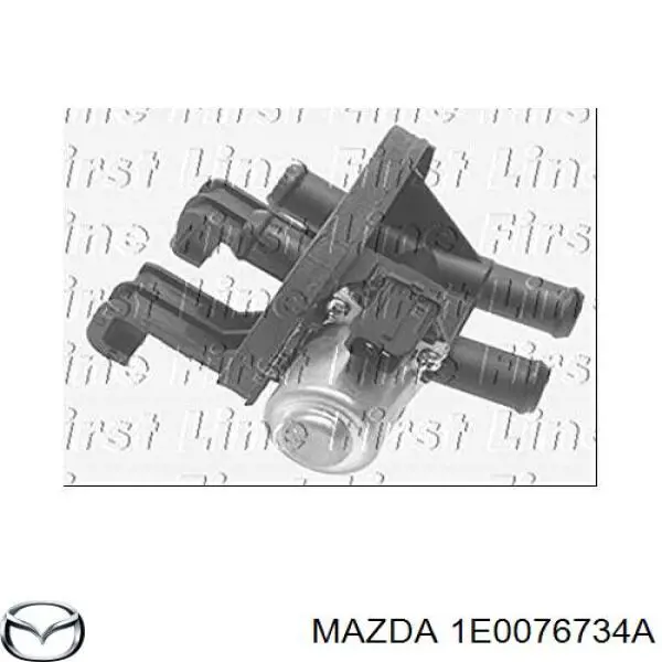 1E0076734A Mazda Кран пічки (обігрівача)