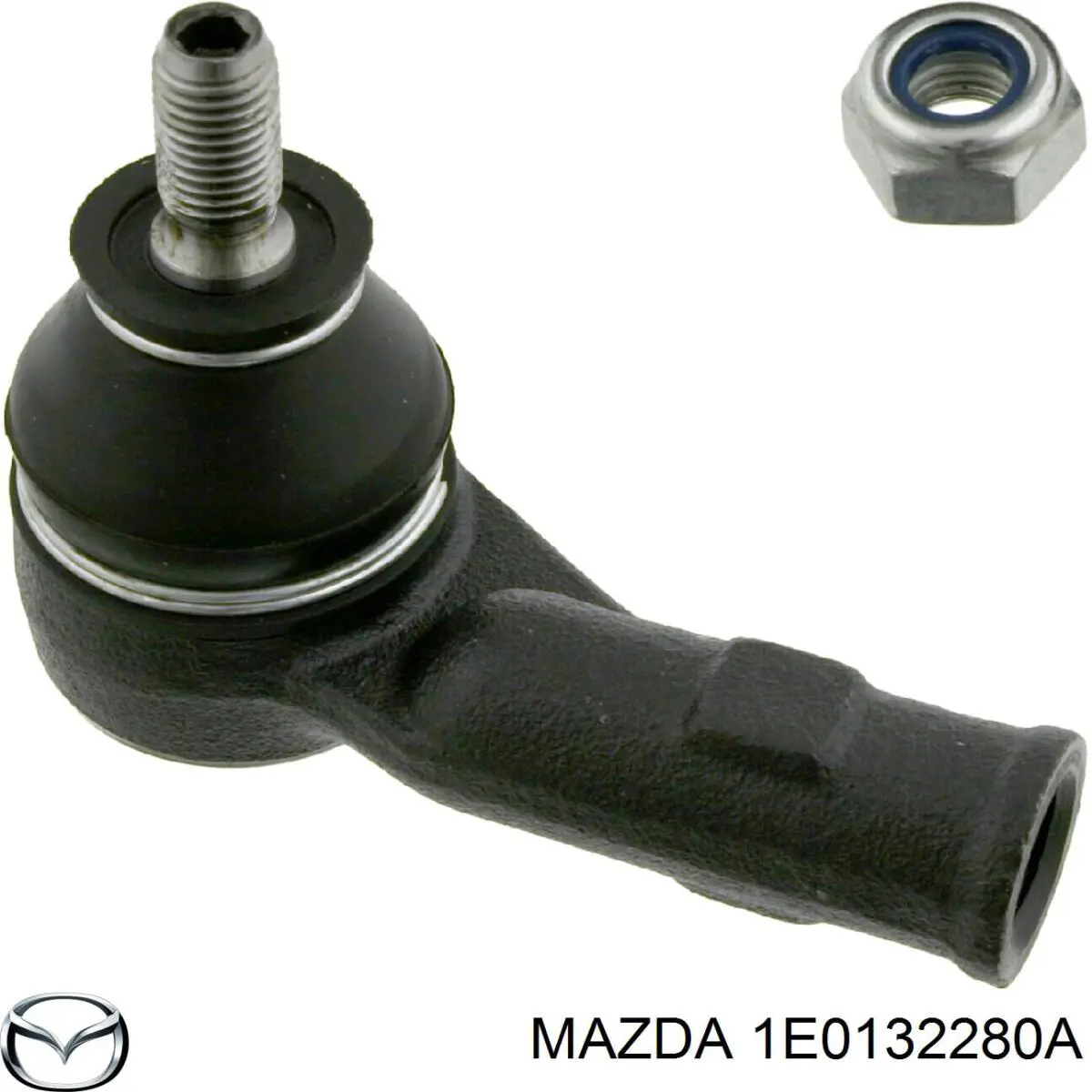 1E0132280A Mazda Зовнішній наконечник рульової тяги