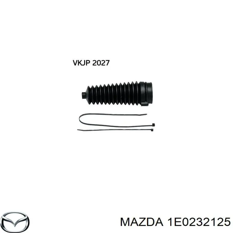 1E0232125 Mazda пильник рульового механізму/рейки