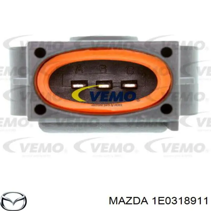 1E0318911 Mazda Датчик положення дросельної заслінки (потенціометр)