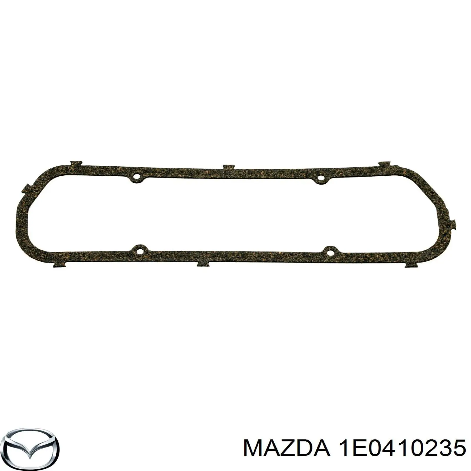 1E0410235 Mazda прокладка клапанної кришки двигуна