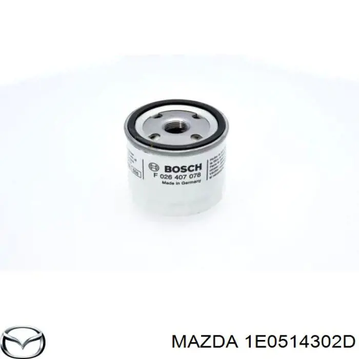 1E0514302D Mazda фільтр масляний