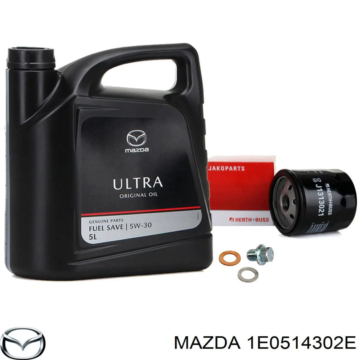 1E0514302E Mazda Фільтр масла