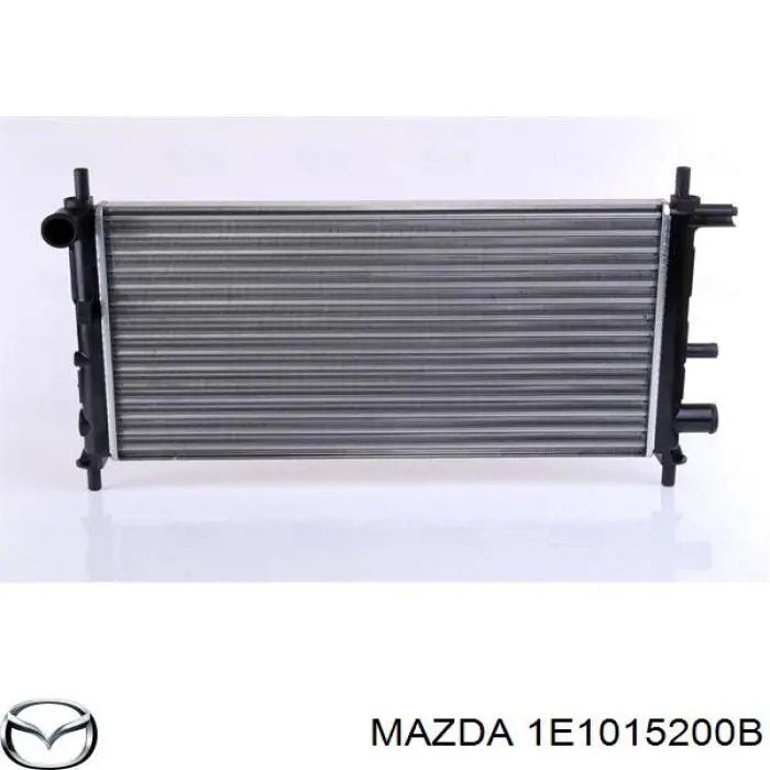 Радіатор 1E1015200B Mazda
