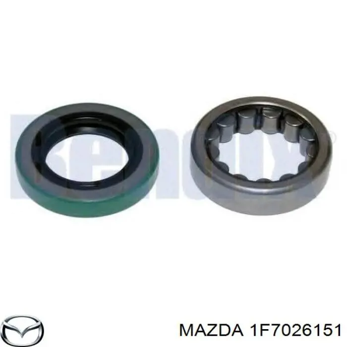 Підшипник піввісі заднього моста 1F7026151 Mazda