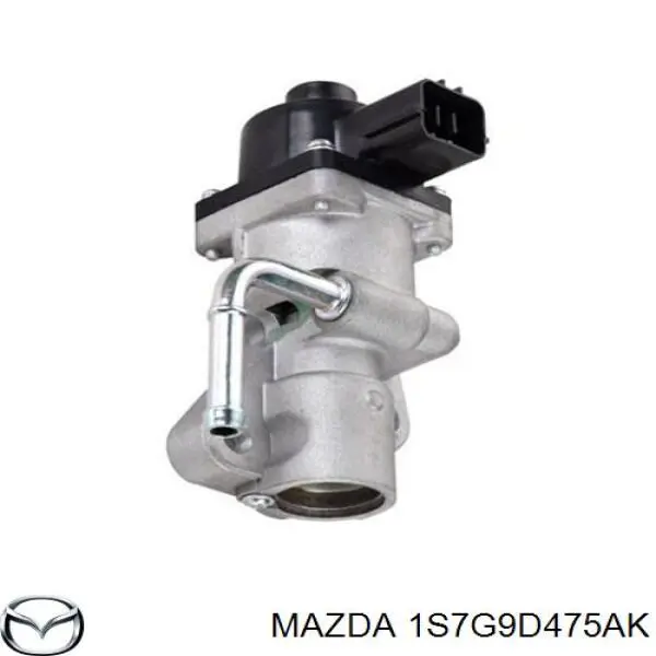 1S7G9D475AK Mazda клапан egr, рециркуляції газів