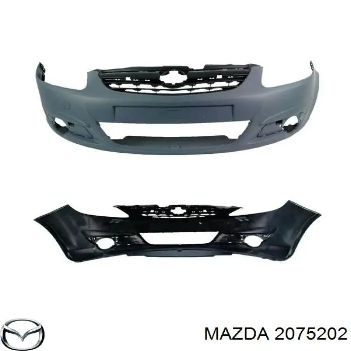 Купити Передній бампер Mazda 626 IV GE