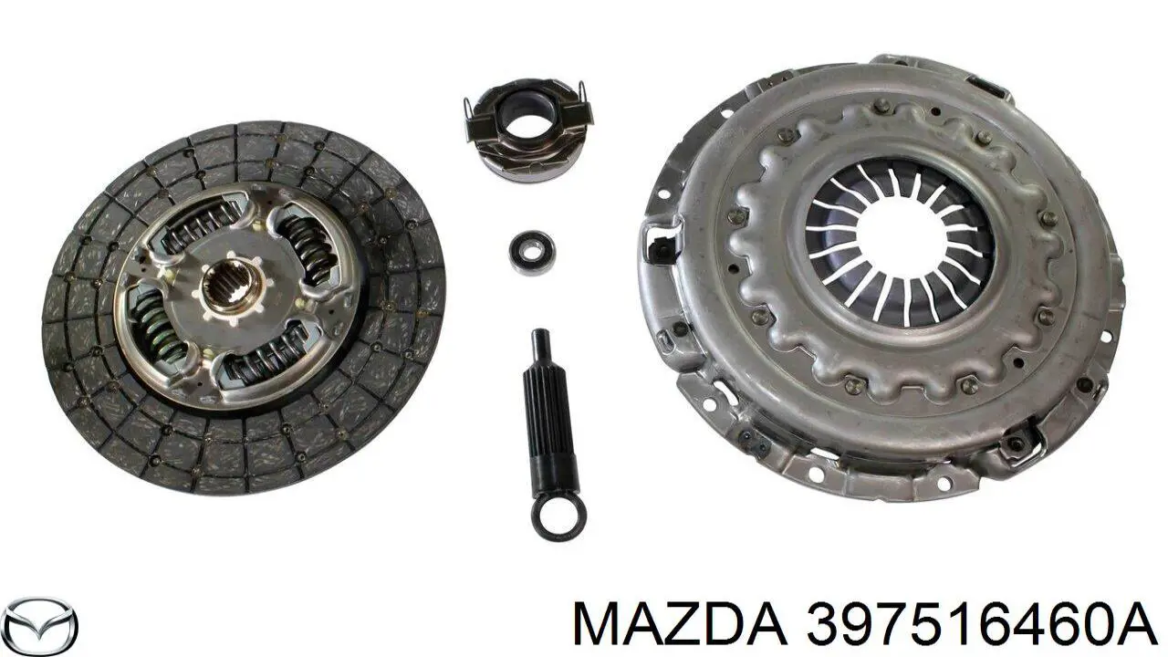 Зчеплення Mazda 397516460A ціна, від 31.13 USD