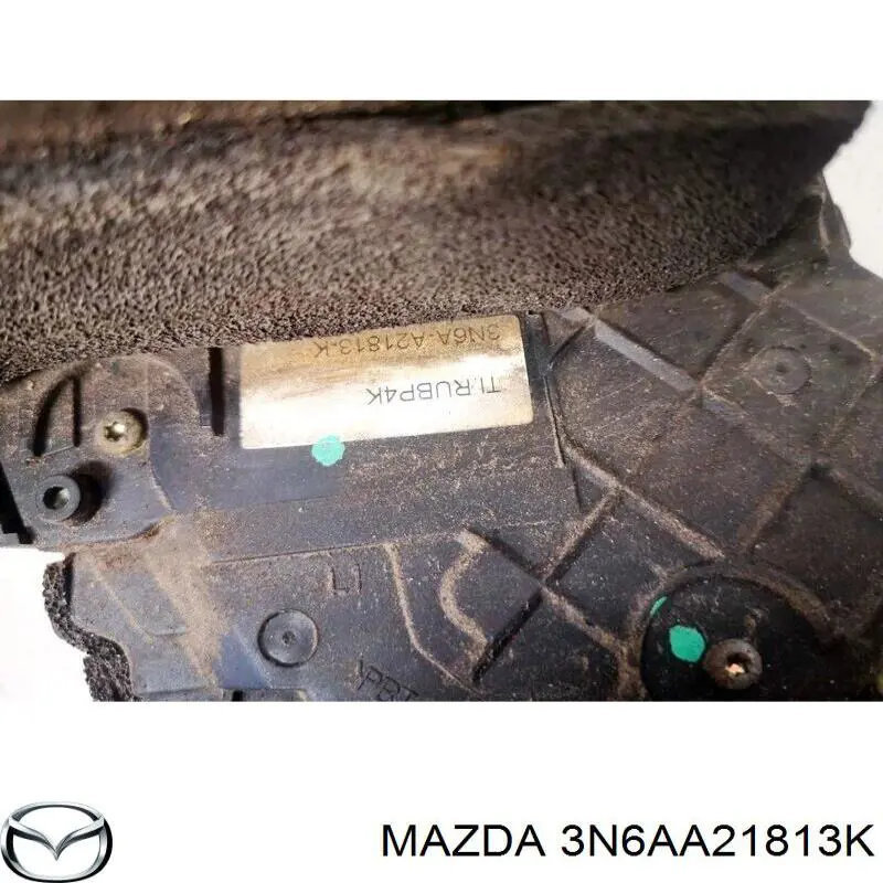Замок передньої лівої двері 3N6AA21813K Mazda