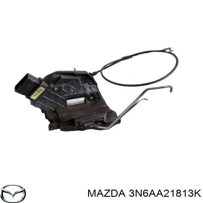3N6AA21813K Mazda Замок водійських дверей