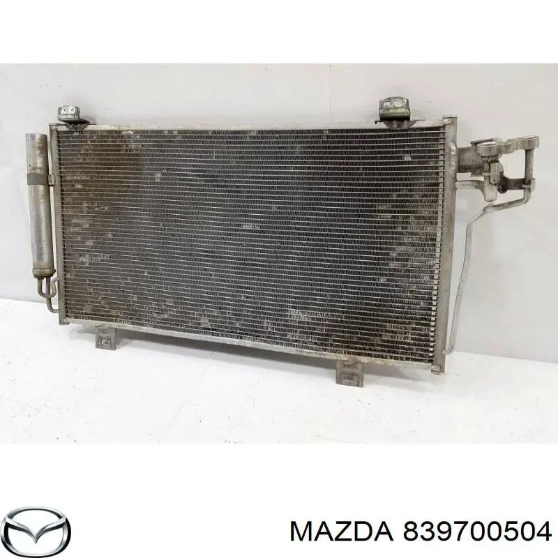 Радіатор кондиціонера 839700504 Mazda