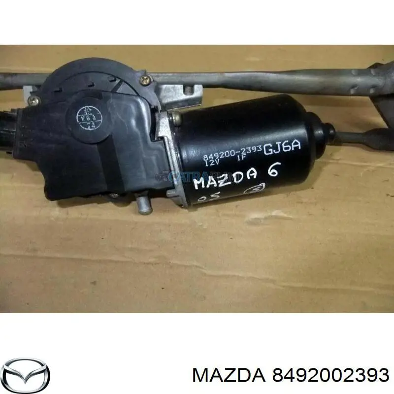 Мотор стеклоочищувача Mazda 8492002393 ціна, від 27.68 USD