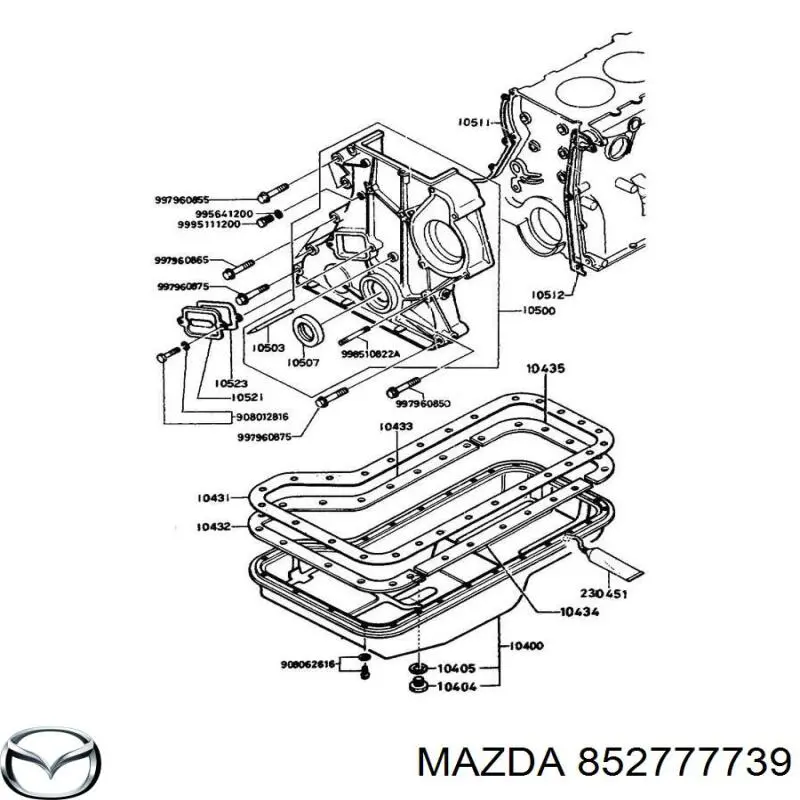 Герметик моторний термостійкий 852777739 Mazda