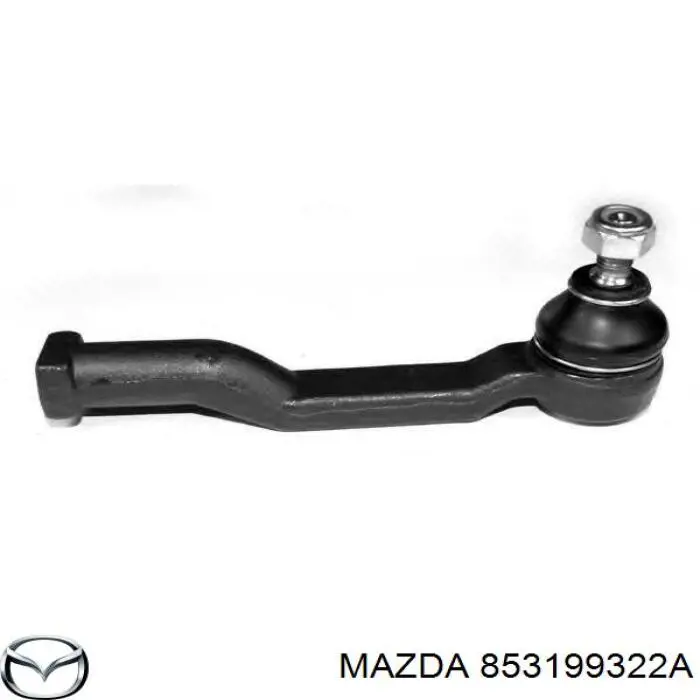 Накінечник рульової тяги, внутрішній Mazda 323 1 (FA) (Мазда 323)