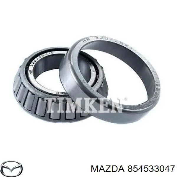 Купити G56117190 Mazda Підшипник ступиці передньої