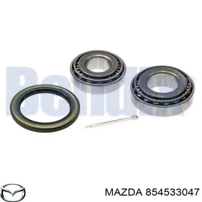 Підшипник маточини передньої 854533047 Mazda