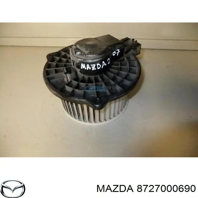 8727000690 Mazda двигун вентилятора пічки (обігрівача салону)
