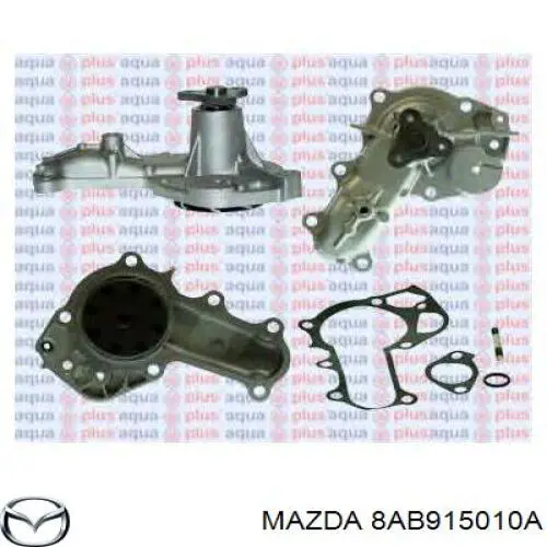Купити 8AB915010A Mazda Насос охолоджуючої рідини