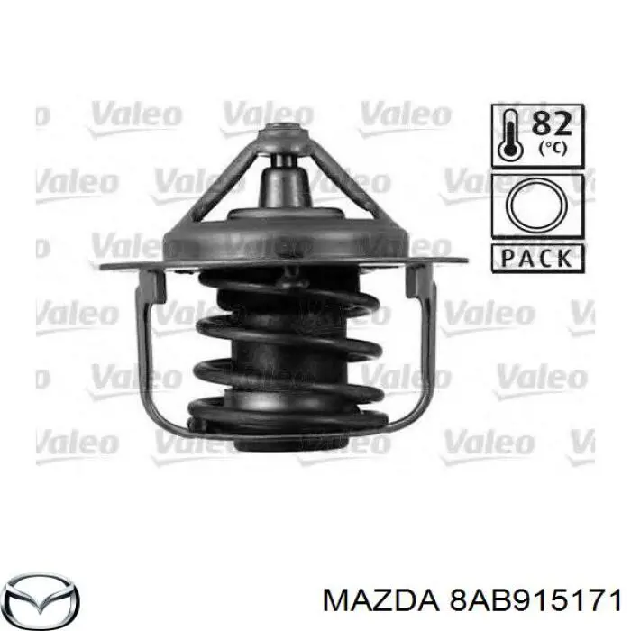Автомобільний термостат Mazda 8AB915171 ціна, від 6.33 USD